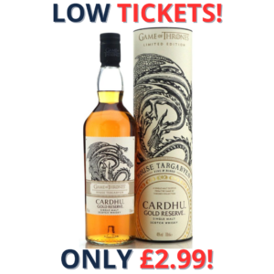 Cardhu Gold Reserve Game of Thrones - House Targaryen | 2666!
