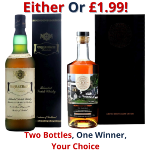 Either Or Usquaebach Reserve Blended Scotch Whisky 1980s or Whyte & Mackay 10 Year Old - Emperador 10th Anniversary | 2701!