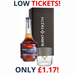 Burnt Faith Brandy Gift Set + 22 ct Gold-Finished Tumbler | 2727!