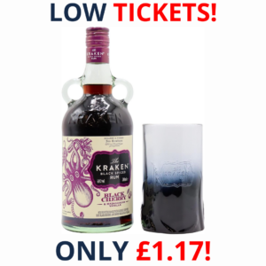 Kraken - Tumbler & Black Cherry & Madagascan Vanilla Black Spiced - Rum | 2742!
