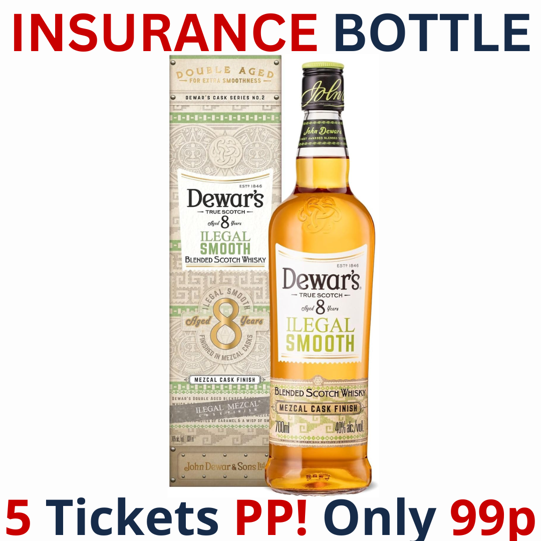 Dewar's Ilegal Smooth 8 Year Old Blended Scotch Whisky | 2750!