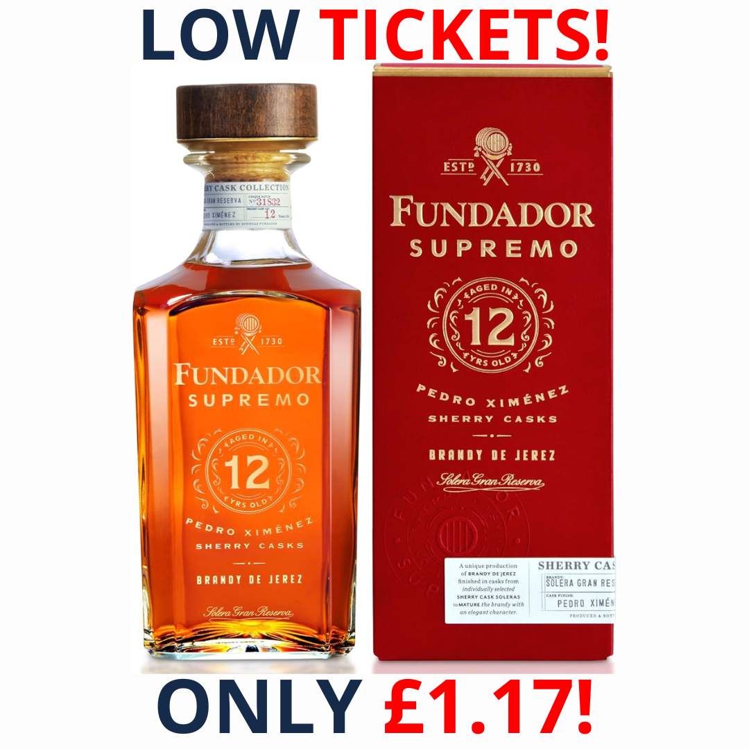Fundador Supremo 12 Pedro Ximenez Sherry Cask Brandy | 2763!
