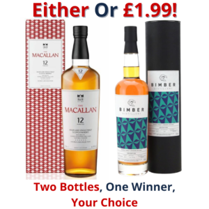 Either Or The Macallan 12 Years Old Double Cask or Bimber USA Edition I 2787!