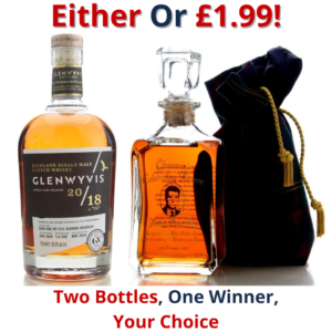 Either Or Glenwyvis 2018 Single Cask Batch 02/18 or Chairman's Celebration Reserve Scotch Whisky I 2792!