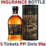 Aberfeldy 12 Year Old Single Malt Scotch Whisky | 2837!
