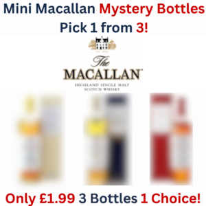 Mini Macallan Mystery Bottles Pick 1 from 3 | 2874!