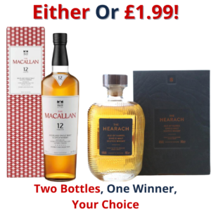 Either Or The Macallan 12 Years Old Double Cask or Hearach Batch No. HE 00008 23 | 2919!