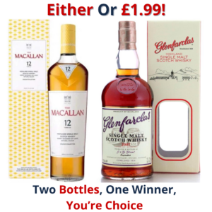 Either Or Macallan The Colour Collection 12 Year Old or Glenfarclas 2007 Marriage Of Casks | 2937!