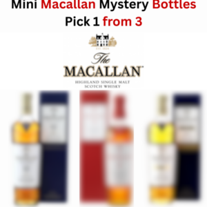 Mini Macallan Mystery Bottles Pick 1 from 3 + 10 Instant Wins  | 3013!