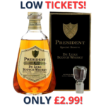 President Special Reserve De Luxe Scotch Whisky | 2994!