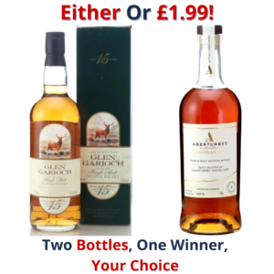 Either Or Glen Garioch 15 Year Old or Glenturret 2019 Aberturret Cellar 5 Year Old | 3024!