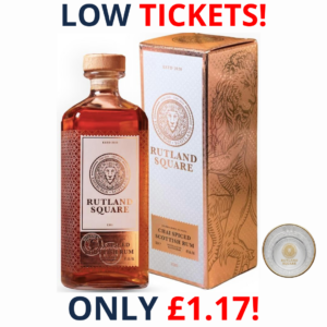 Rutland Square's Chai-Spiced Scottish Rum w/t Complimentary Luxury Glassware | 3034!