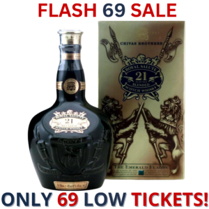 Royal Salute 21 Year Old Scotch Whisky - Emerald Flagon | 3035!