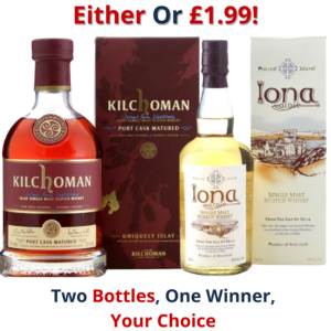 Either Or Kilchoman 2011 Port Cask Matured or Ledaig Iona Atoll Single Malt | 3040!