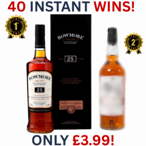 The Bowmore 25 Year Old + 40 Instant Wins | 3068!