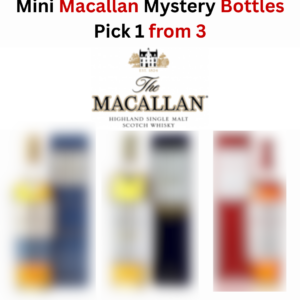 Mini Macallan Mystery Bottles Pick 1 from 3 + 10 Instant Wins | 3076!