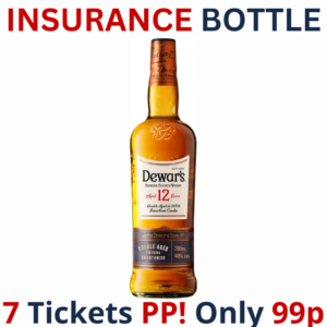 Dewar’s 12 Year Old Blended Scotch Whisky, Double Aged in First-Fill Bourbon Casks for Extra Smoothness | 3090!