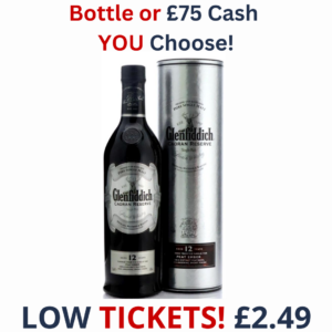 Glenfiddich Caoran Reserve 12 Year Old or £75 Cash? YOU Choose | 3093!