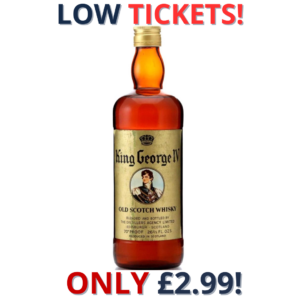 King George IV Spring Cap Bottled 1970s - The Distillers Agency Limited 75cl | 3103!