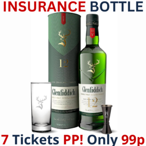 GLENFIDDICH 12-Year-Old Single Malt Scotch Whisky Glass Gift Set | 3118!