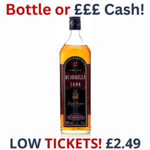 Bushmills 1608 Special Reserve 12 Year Old Litre or £75 Cash? YOU Choose | 3128!