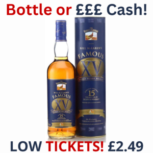 Famous Grouse Bill McLaren's Famous XV 15 Year Old Scotch Whisky | 3134!