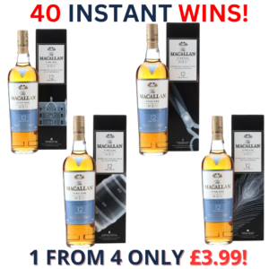 The Macallan - Nick Veasey X Ray Collection Pick 1 from 4 - Macallan Fine Oak 12 Year Old - Nick Veasey Pillar No.1 Pillar No.3 Pillar No.4 Pillar No.5 + 40 Instant Wins | 3152!