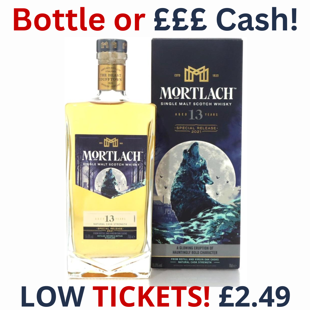 Mortlach 13 Year Old Natural Cask Strength or £75 Cash? YOU Choose | 3168!