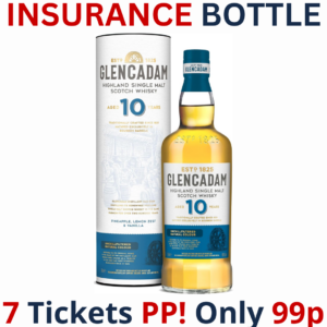 Glencadam 10 Years Old Highland Single Malt Scotch Whisky | 3171!