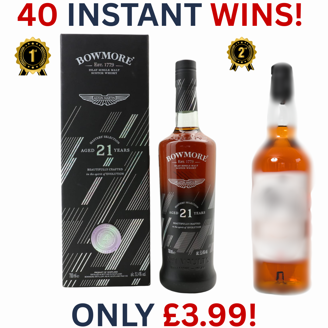 Bowmore 21 Year Old Aston Martin Masters’ Selection Edition #4 + 40 Instant Wins | 3191!
